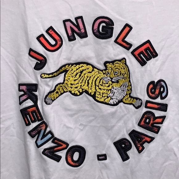 📌 KENZO x H&M Tiger Embroidered T-Shirt - Picture 2 of 5
